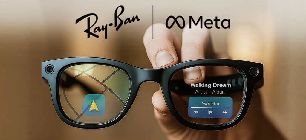 Meta AI glasses with Muse AI, upgraded camera, smart audio, and hands-free features for everyday use